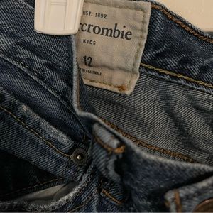 Boys Abercrombie bootcut jeans